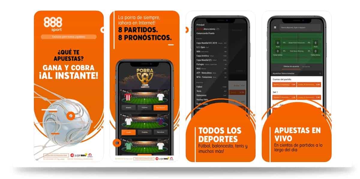 Tienda de aplicaciones 888bet