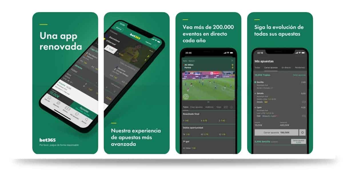 Tienda de aplicaciones bet365
