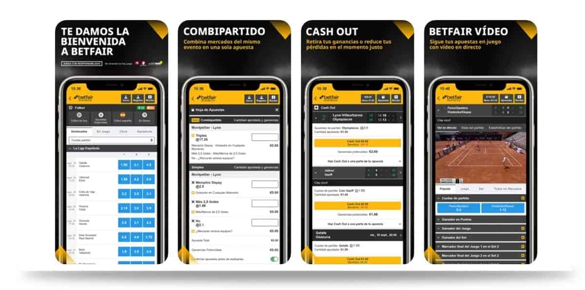 Tienda de aplicaciones betfair