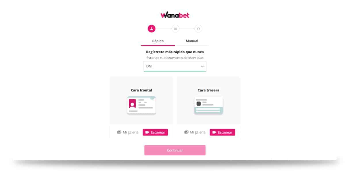 wanabet registro