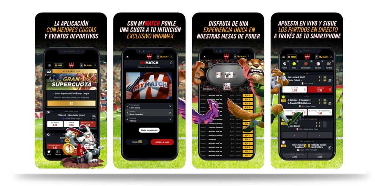 Tienda de aplicaciones winamax