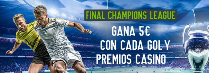 Oferta Codere bono 5 euros champions league
