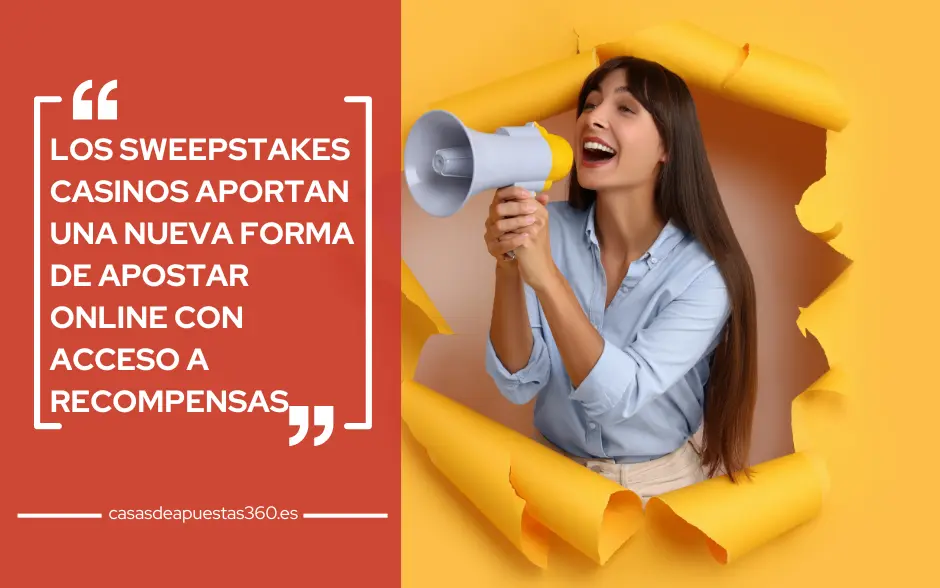 Los Sweepstakes casinos aportan una nueva forma de apostar online con acceso a recompensas.